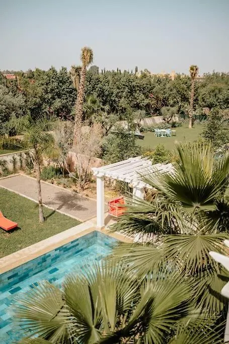 Villa D'Oz Pour 12 Personnes Golf Amelkis Marrakesh