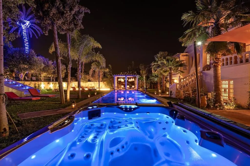Villa D'Oz Pour 12 Personnes Golf Amelkis Marrakesh Morocco