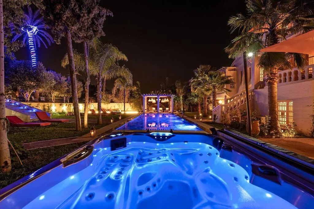 Villa D'Oz Pour 12 Personnes Golf Amelkis Marrakesh Morocco