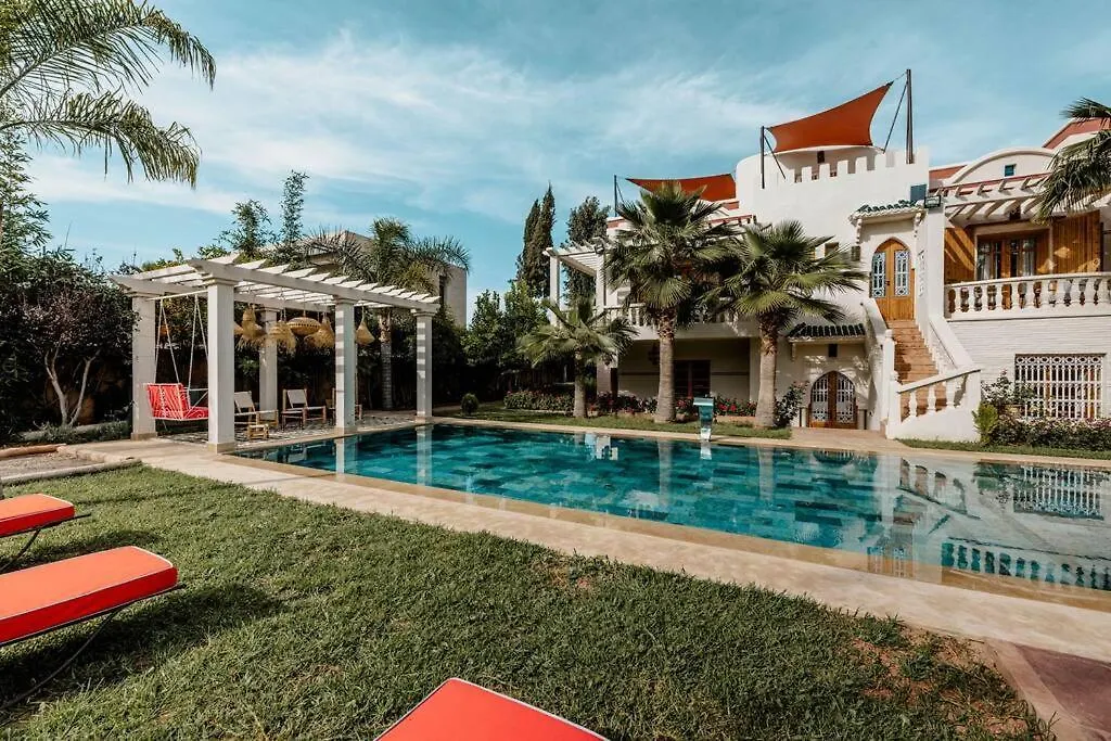 Villa D'Oz Pour 12 Personnes Golf Amelkis Marrakesh