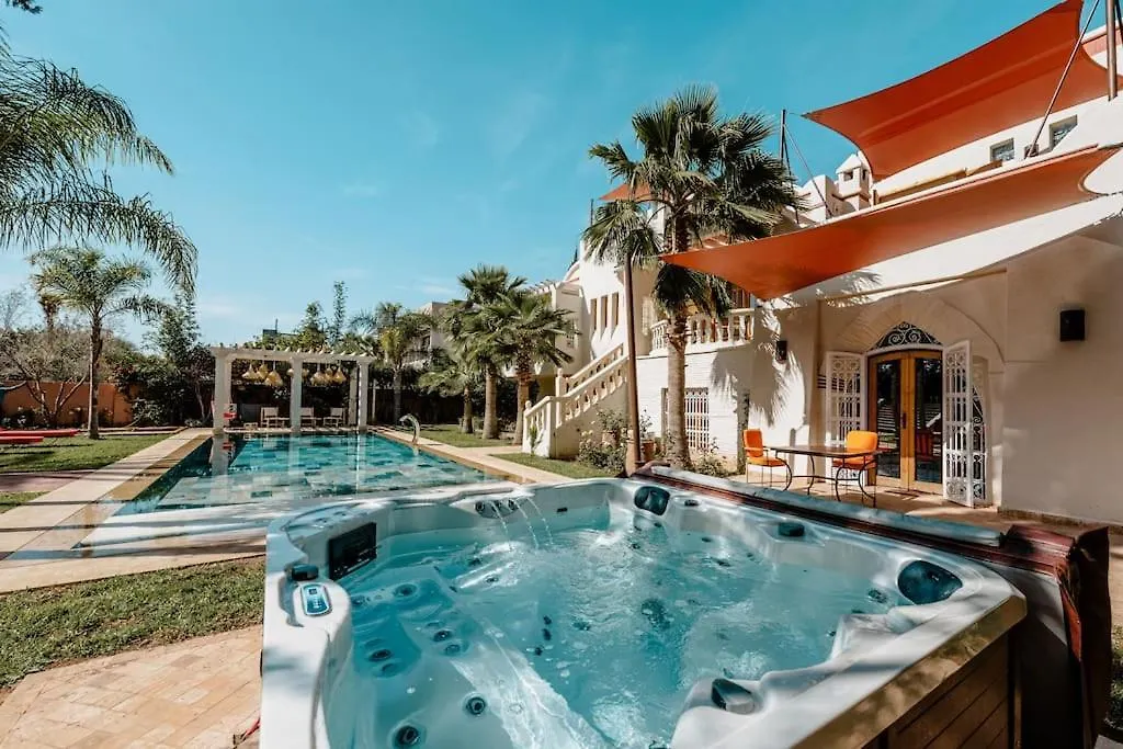 Villa D'Oz Pour 12 Personnes Golf Amelkis Marrakesh