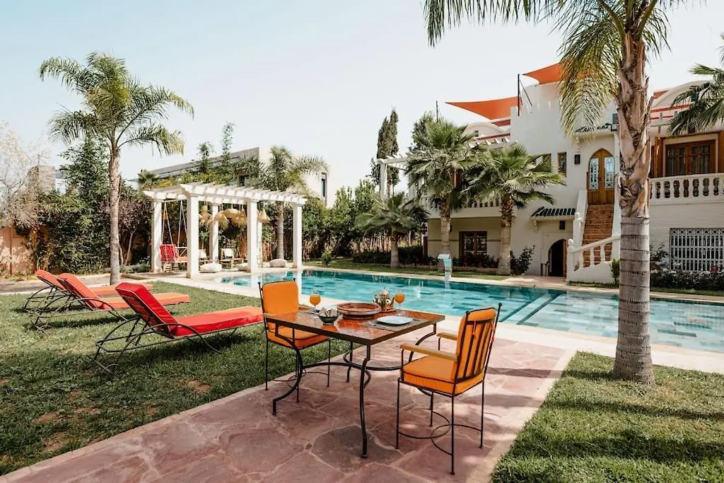 Villa D'Oz Pour 12 Personnes Golf Amelkis Marrakesh