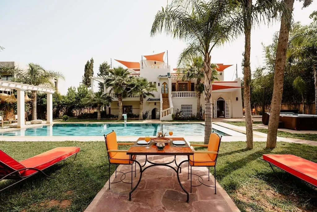 Villa D'Oz Pour 12 Personnes Golf Amelkis Marrakesh