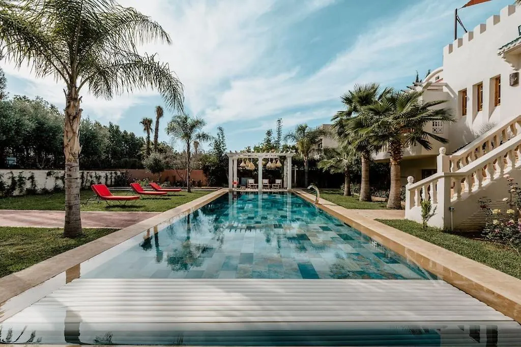 Villa D'Oz Pour 12 Personnes Golf Amelkis Marrákes