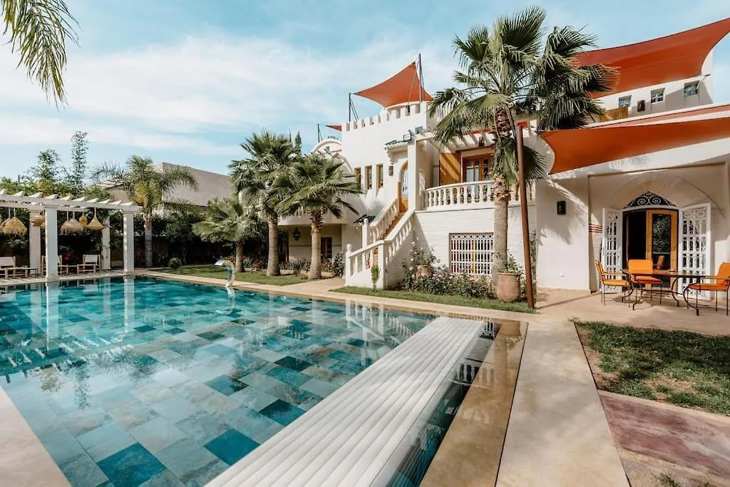 Villa D'Oz Pour 12 Personnes Golf Amelkis Marrakesh