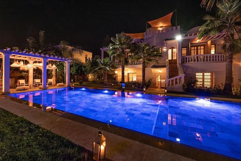 Villa D'Oz Pour 12 Personnes Golf Amelkis Marrakesh