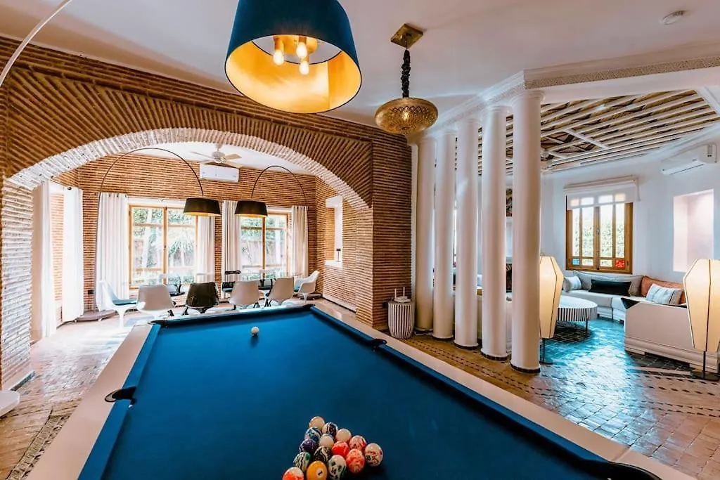 Villa D'Oz Pour 12 Personnes Golf Amelkis Marrakesh