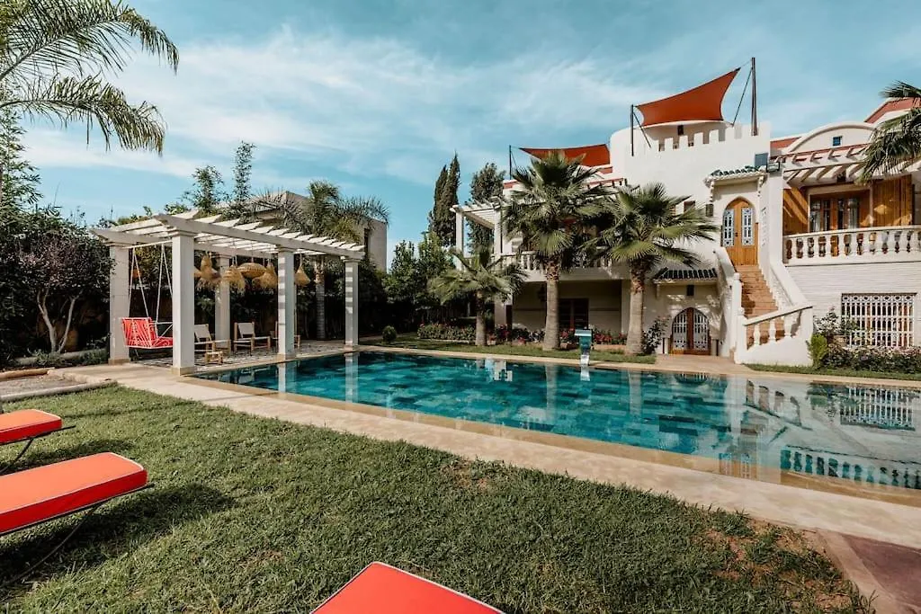 Villa D'Oz Pour 12 Personnes Golf Amelkis Marrakesh