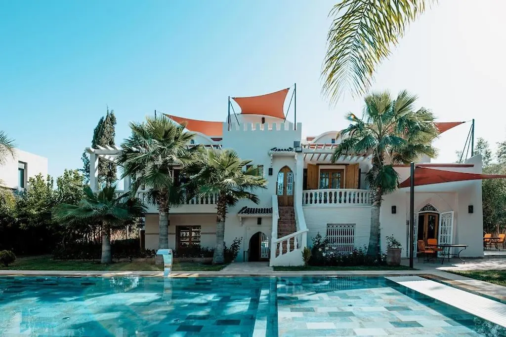 Villa D'Oz Pour 12 Personnes Golf Amelkis Marrakesh